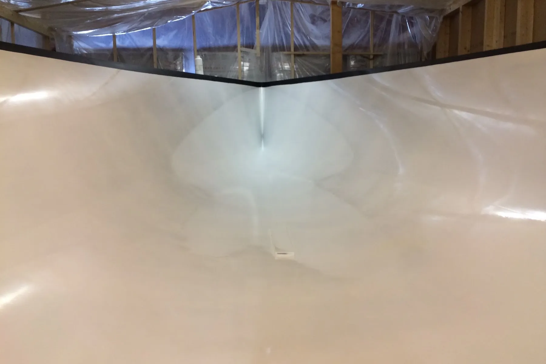Hull mould closeup Finished T920 female hull mould